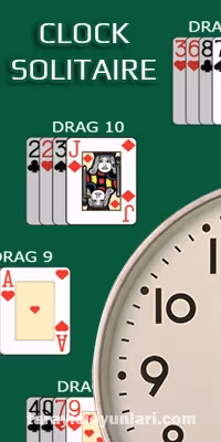 ücretsiz Clock Solitaire oyna